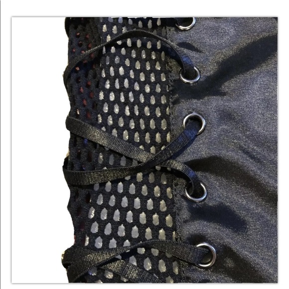 Victoria’s Secret COLIN STUART Over Knee Lace Up Boots Sz 10 - Picture 4 of 10